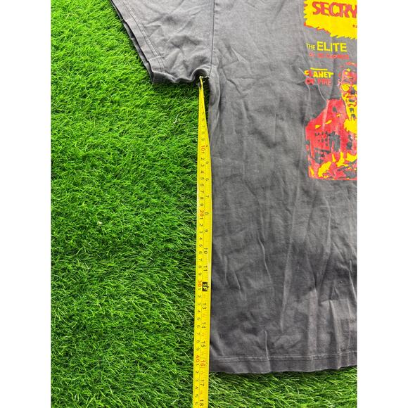Secryt Source Planet Of Fire Graphic Tee Sz M Black Made In Portugal 100% Cotton - Picture 6 of 8